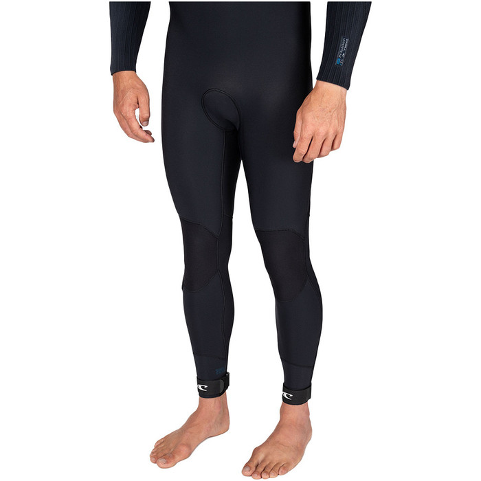 2024 O'Neill Mens Hyperfreak Wind 3/2mm+ Chest Zip Wetsuit 5605 - Black